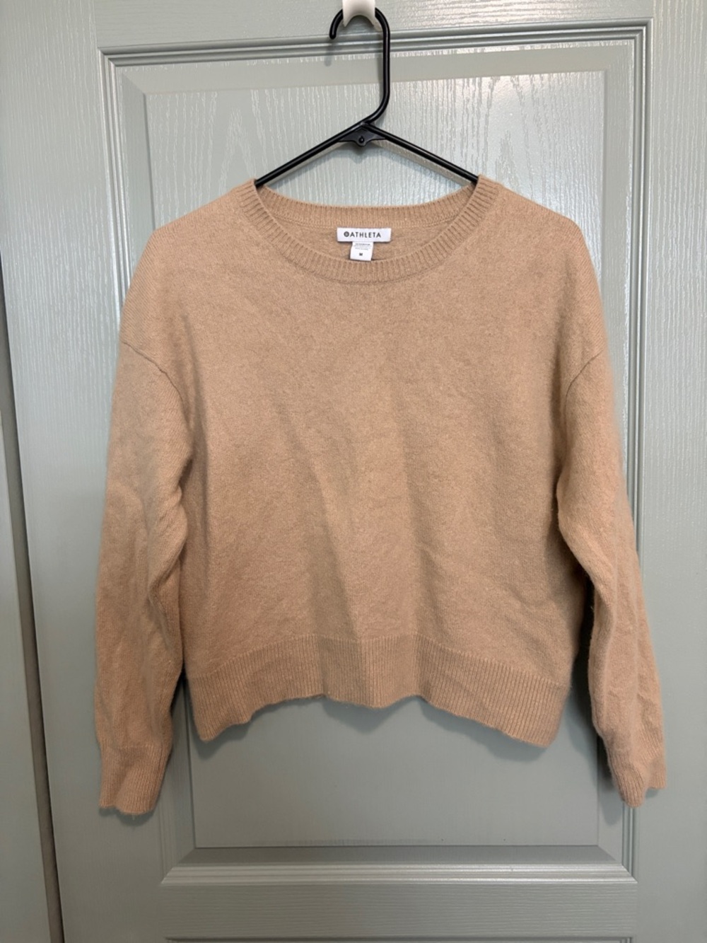 Athleta Women's Camel Crewneck Pullover Sweater